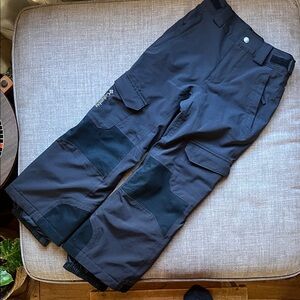 Columbia Titanium Black Snow Pants Children's XS 6/7